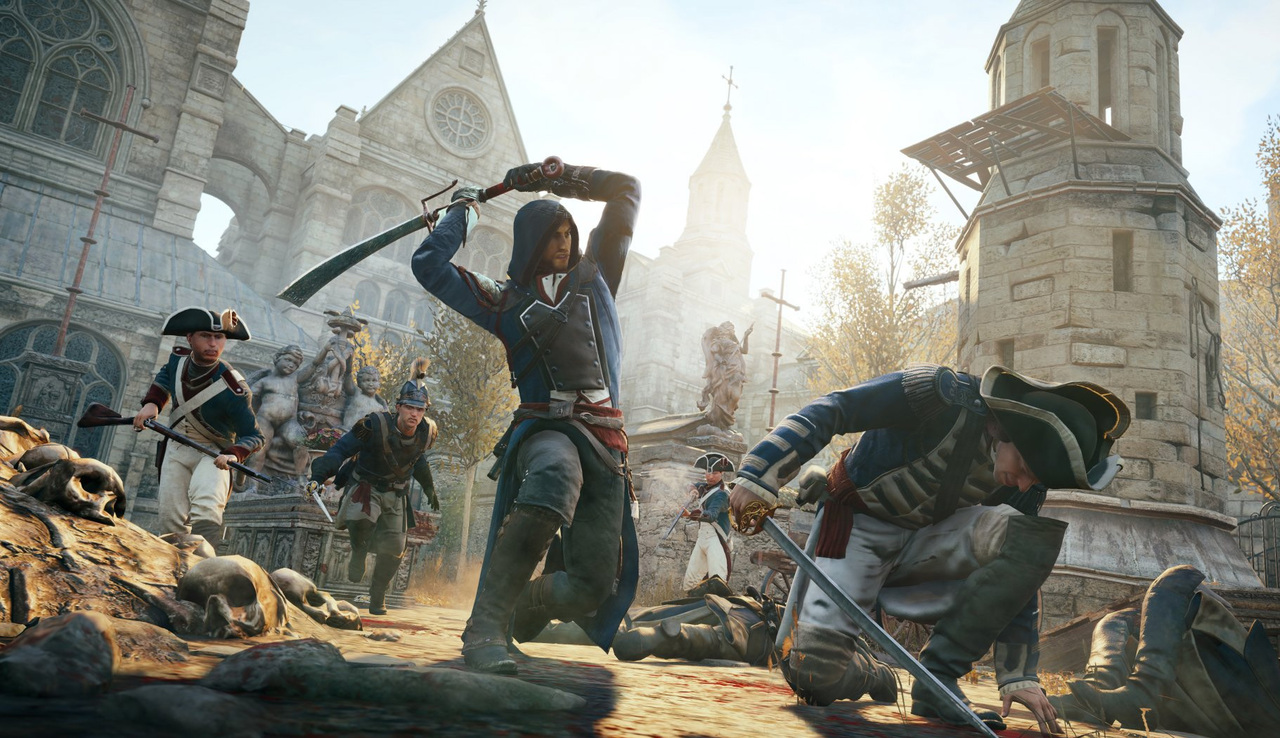 Скриншот 3 к игре Assassin's Creed Unity [v 1.5.0 + DLCs] (2014) PC | RePack от R.G. Механики
