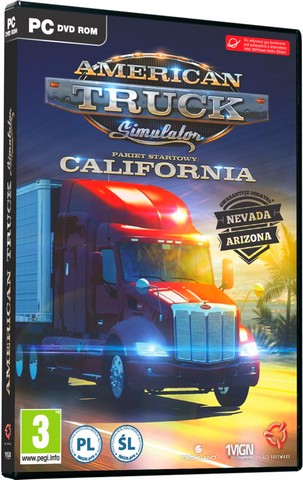 American Truck Simulator [v 1.1.1.3s + 3 DLC] (2016) PC | RePack от Let'sРlay