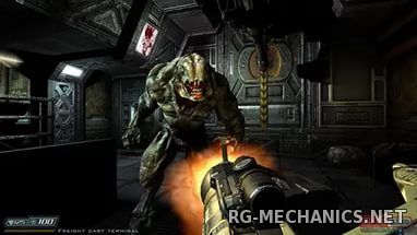 Скриншот 1 к игре Doom 3 BFG Edition (2012) PC | RePack от R.G. Механики